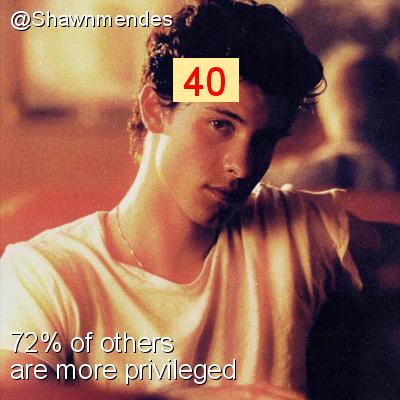 Intersectionality Score for @Shawnmendes